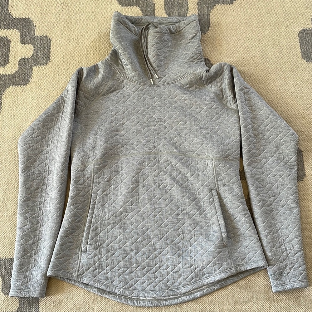Marmot Quilted Mock Neck Sweatshirt